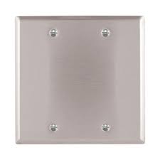 STAINLESS STEEL 4X4 BLANK COVER EATON