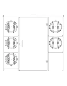 MB 3 WAY 200A S/PHASE